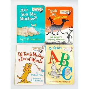 LOT OF 4 BRIGHT & EARLY BOARD BOOKS / DR. SEUSS, Frith AND P. D. EASTMAN